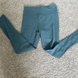 only worn twice, dark turquoise, adjustable waistband
